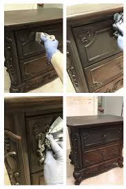 How To Create A Black Wash Paint Finish Salvaged Inspirations Black Painted Furniture Redo Furniture Painted Furniture