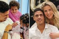 Raphael Varane becomes a dad for third time as Man Utd star shares ...