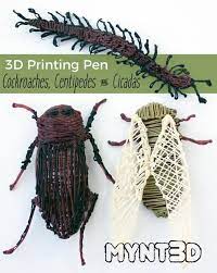 How To Make Bugs With A 3d Printing Pen 3d Printing Pen 3d Pen Stencils 3d Printing
