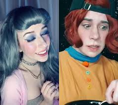 Georgette Cosplay Transformation with Glamorous Pink Poodle Look