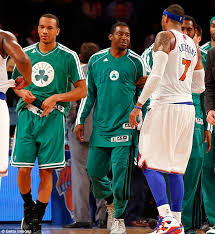 Said about melo's reportedly estranged wife, la la anthony. Carmelo Anthony Defends His Wife S Honor After Celtics Player Taunts Lala Vazquez For Tasting Like Honey Nut Cheerios Daily Mail Online