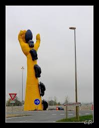 Golf de l'hirondelle 3.4 km. Rond Point On French Road A Photo From Poitou Charentes West Trekearth