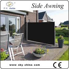 Free shipping over $45 · 5% rewards with club o Outdoor Retractable Wind Screen Side Awning Screen For Balcony Uv Proof View Folding Balcony Screen Blue Sky Product Details From Blue Sky Leisure Products Co Outdoor Patio Decor Patio Fence Privacy Screen Outdoor