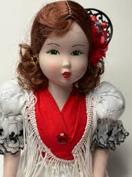Porcelain Doll made in Spain