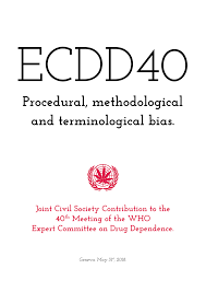 Noua taxă auto se va aplica în funcţie de gradul de poluare al autovehicului. Pdf 40th Who Expert Committee On Drug Dependence Joint Civil Society Contribution Procedural Methodological And Terminological Bias