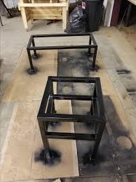 At custom metal home, we strive to create unique table leg designs that are beautiful and functional with table tops of all materials and sizes. Hand Crafted Custom Metal Table Legs By Dunns Forge Custommade Com