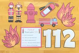 Notruf Absetzen In Der Grundschule Grundschule Kinder Feuerwehr Notruf