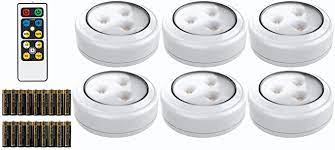 High quality & uv safe. Brilliant Evolution Led Puck Light 6 Pack With Remote Wireless Led Under Cabinet Lighting Under Counter Lights For Kitchen Battery Operated Lights Under Cabinet Light Battery Powered Lights Amazon Com
