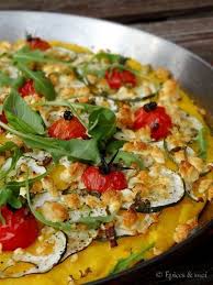 Polenta Grillee Aux Tomates Cerises Courgettes Et Feta Pause Estivale Epices Moi Recettes De Cuisine Recette Recette Tomate Cerise
