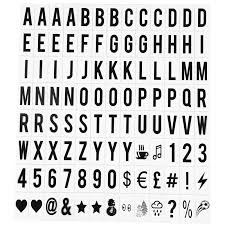 104pcs Cinematic Lightbox Replacement Letters Numbers Signs Black For A4 Light Up Letter Box Sign Message Board 65 4x35mm Led Drawing Toys Aliexpress