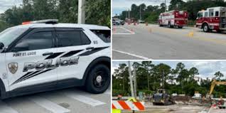 Gas leak prompts traffic closure in Port St. Lucie