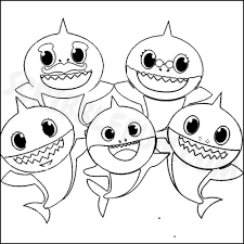 Check spelling or type a new query. 17 Free Baby Shark Coloring Pages Printable