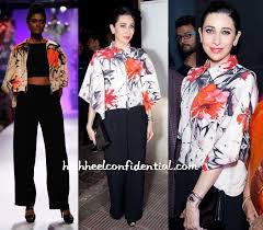 In Varun Bahl High Heel Confidential Movie Star Dress Fashion Karisma Kapoor
