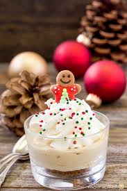 Looking for 2020 christmas desserts for the festive season? No Bake Gingrbread Cheesecake Recipe Gingerbread Dessert Individual Christmas Desserts Desserts