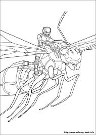 Turn on the printer and click on one of the designs you prefer. Ant Man Coloring Picture