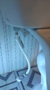 shutoff valve to a mobile home toilet