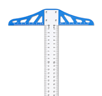T Type Square Ruler (60cm) GATS04024