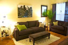 Yellow dining room chairs chocolate green living yellow dining room chairs chocolate green living 7. Brown And Green Living Room Designs