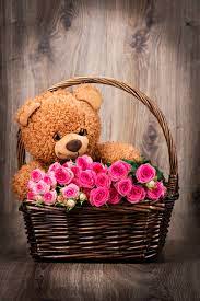 Check spelling or type a new query. Teddy Bear And Flowers In Baskets 51430 Flowers Gifts Festival