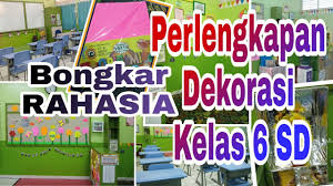 Berikut cara menghias kelas sd agar lebih menarik dan membuat betah. Perlengkapan Dekorasi Dan Pojok Baca Kelas 6 Sd Youtube