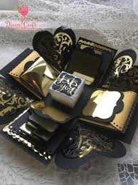 Boite D Explosion Noir Et Or Cadeau De Noel Boite De Photo D Anniversaire Boite De Fiancailles Exploding Cadeau De Exploding Gift Box Exploding Boxes Photo Box Pour les articles homonymes, voir cratère. exploding gift box