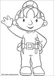 Bob The Builder Coloring Picture Cartoon Coloring Pages Bob The Builder Coloring Pages