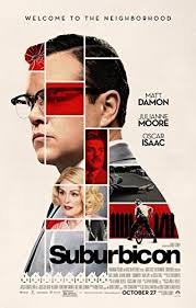 Amazon.com: SUBURBICON (2017) Póster original de película auténtica de 27 x  40 pulgadas, doble cara, Matt Damon, Julianne Moore, Oscar Isaac : Hogar y  Cocina