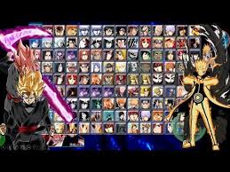 New Ultra Mugen Apk Android 100 Personajes Naruto Bijuu Black Sin Emulador Download Youtube