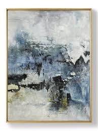 Original Abstract Paintinglarge Abstract Artliving Room Etsy Blue Abstract Painting Abstract Abstract Art Painting Diy