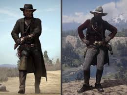 Arthur in the dreamcatcher outfit. Which Outfit Do You Like Better Legend Of The West Rd1 Or Legend Of The East Rdr2 I Personally Prefer Legend Of The West Because I Like The Simpler Cowboy In Black