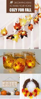 Fall is a great time of year to get married as you have a ready i know of one couple who collected autumn leaves the year before their wedding to decorate their invitations. 10 Decorating Ideas To Make Your Home Cozy For Fall Easy And Cheap Diy Fall Decorations Fall Room Decor Diy Fall Decor Diy Fall Room Decor