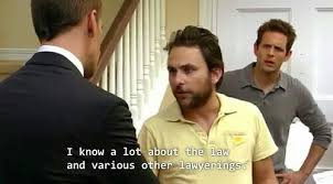 Bird Law Always Sunny Quotes Bird Law Lawyer Jokes Law Quotes It S Always Sunny