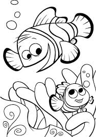 He is also quite friendly with anyone he meets. Finding Nemo Coloring Pages Coloring Home