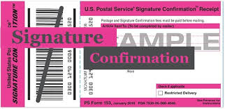 Does usps insurance require signature confirmation? Usps Signature Confirmation How It Works And Its Cost