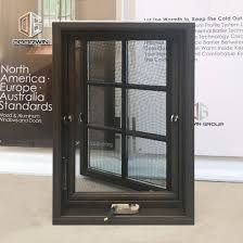 The 4mm space between the aluminum clad and wood, naturally ventilates the wood surface. China High Performance Black Aluminum With Interior Solid Wood Cladding Specialty Shapes Window China High Quality Aluminum And Wood Windows Aluminium Casement Window