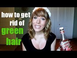 Grab some baking soda, mix it with water into a paste, and massage it into affected areas. How To Get Rid Of Green Hair Youtube