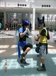 @lencario just imagine this suit is our zentais, and the victim is us ;3. Riolu Cosplay Photos Cosplay Com