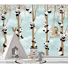 Check spelling or type a new query. Kamar Anak Anak Wallpaper Kartun Panda Langit Biru Foto Pohon Kertas Dinding Mural 3d Anak Anak Kamar Tidur Diri Perekat Vinyl Wallpaper Sutra Wall Paper 3d Wall Paperroom Wall Paper Aliexpress