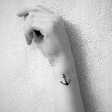 Side Of Wrist Anchor Tattoo Feather Tattoos Anchor Tattoo Wrist Tattoos
