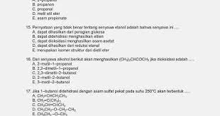 Trik xi ipa (10) un sma (5) x ipa (126) xi ipa (112) xii ipa (90). Trend Soal Un Hidrokarbon
