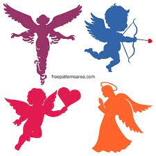 Download Angel Silhouette Free Downloadable Vector Images Freepatternsarea