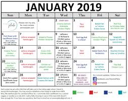 30 Day Keto Meal Plan For January 2019 Low Carb Dinners