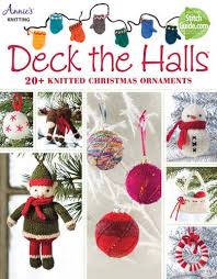 Download Deck The Halls 20 Knitted Christmas Ornaments Annie S 9781573676939 Amazon Com Books PSD Mockup Templates