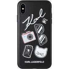 Karl Lagerfeld Pins Case For Apple Iphone Xs Max Black Black Iphone Cases Iphone 6splus Cases Cheap Iphone Cases