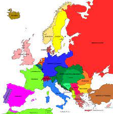 L'europa dopo la seconda guerra mondiale. File Cartina Europa 1914 Svg Wikipedia