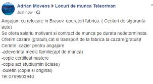 Intra sa le vezi si aplica imediat. Locuri De Munca Teleorman Posts Facebook