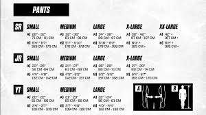 experienced junior hockey pants sizing chart hockey pants sizing