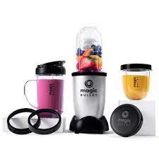 The magic bullet is perfect for creating delicious, satisfying, frosty smoothies and meal replacement drinks. Magic Bullet Personal Blender With 3 Cups Silver Mbr 1101 Walmart Com Walmart Com