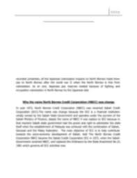 Scc is a financial institution wholly owned by the sabah state government and operates under the. Assignment For Scc Internship Pdf Muhammad Hafizi Kasim 2019 What Is Japanese Compensation Fund By Referring The Historical Backdrop Of North Borneo Course Hero