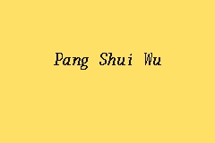 Chong pang village and chong. Pang Shui Wu Advocate And Notary Public In Kuala Lumpur Sentral